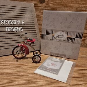 Hallmark Kiddie Car Classics Sidewalk Cruiser 1937 De Luxe Velocipede Red